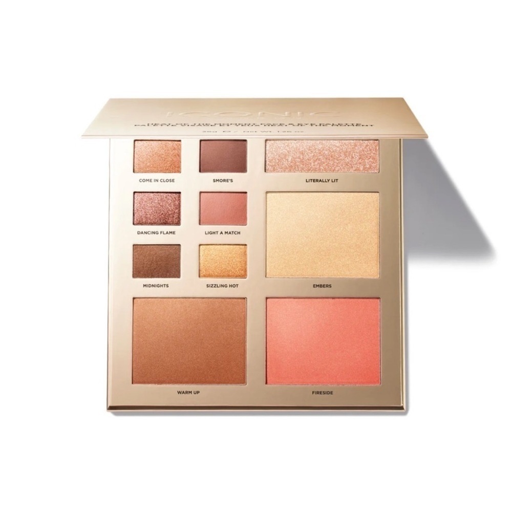 ICONIC LONDON Heat of The Moment Face & Eye Powder Palette